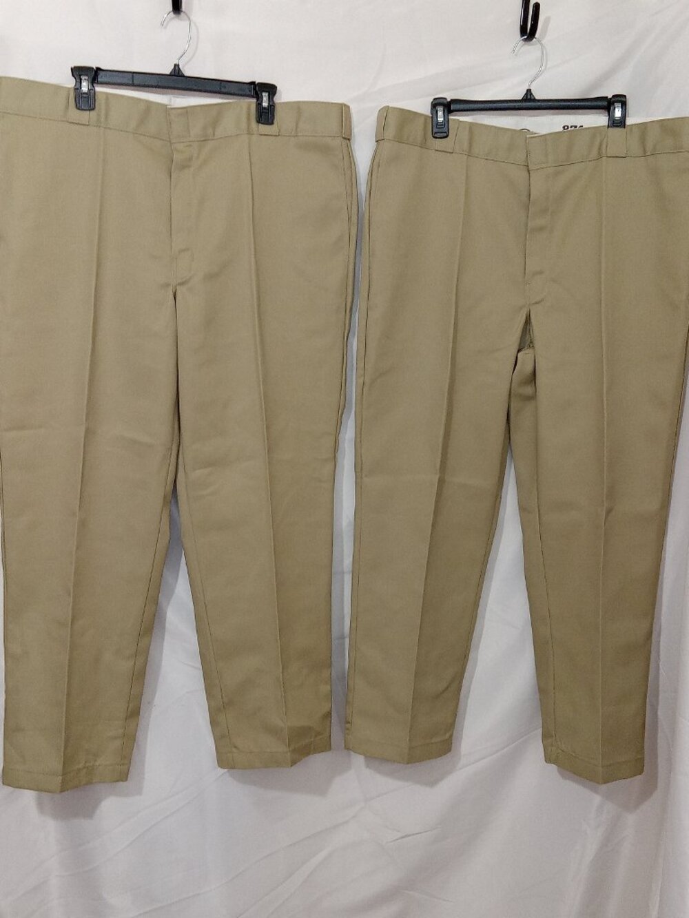 Dickies 874 Original Fit Men's 42x30 Khaki Work Pants 2 Pair Bundle Chino